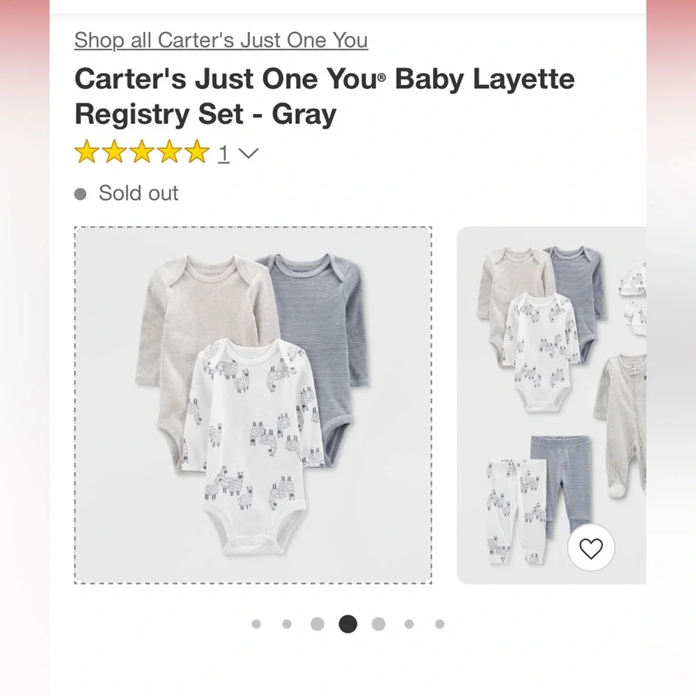 8 piece set carters boy set 3m new w tags and gift set cotton blue stripe sheep